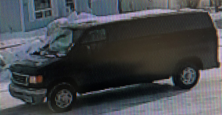 Photo of a van that drove away with over $120 in stolen gas.  Photo supplied.  
