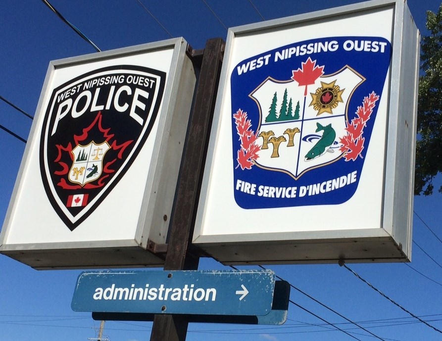 west nipissing police fire sign turl 2015