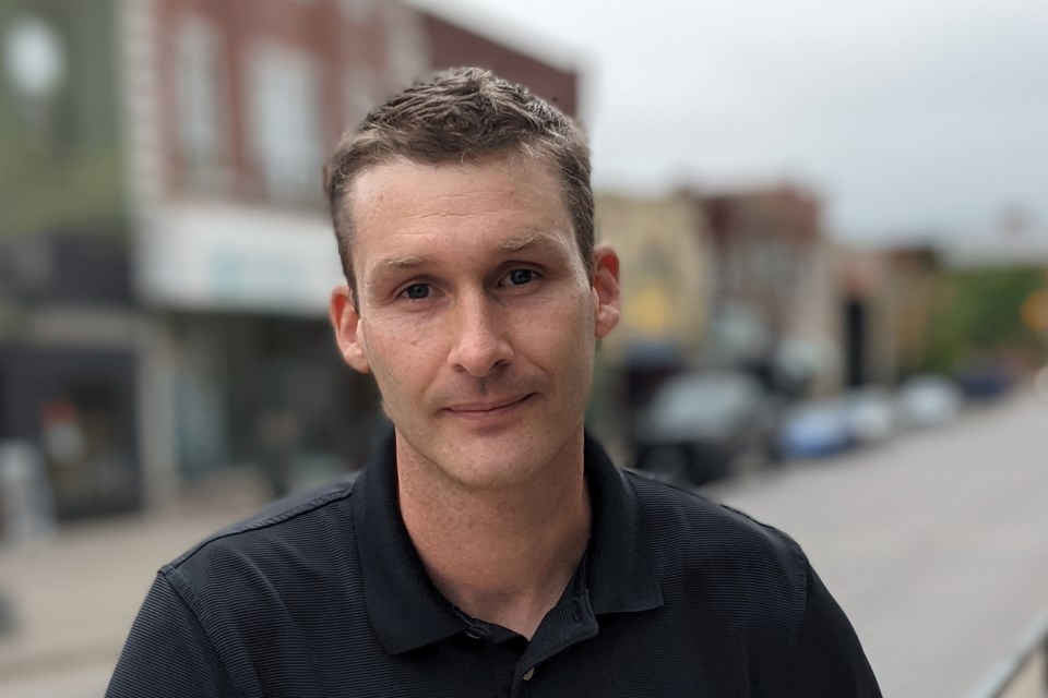 Scott Robertson, NDP candidate for Nipissing–Timiskaming.
