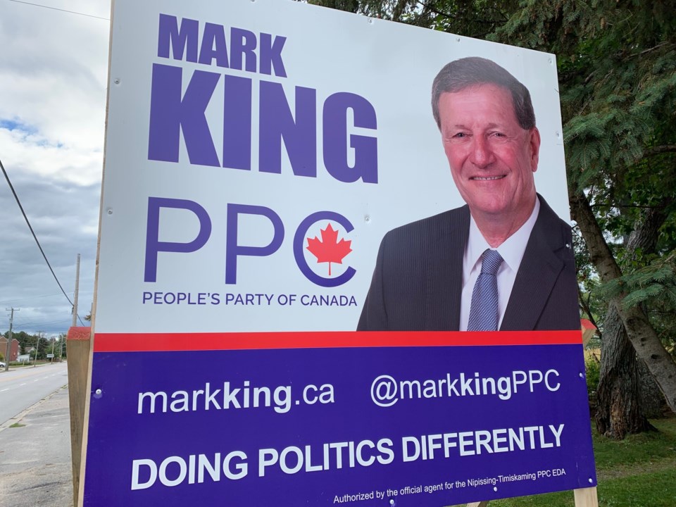 mark king ppc election sign turl
