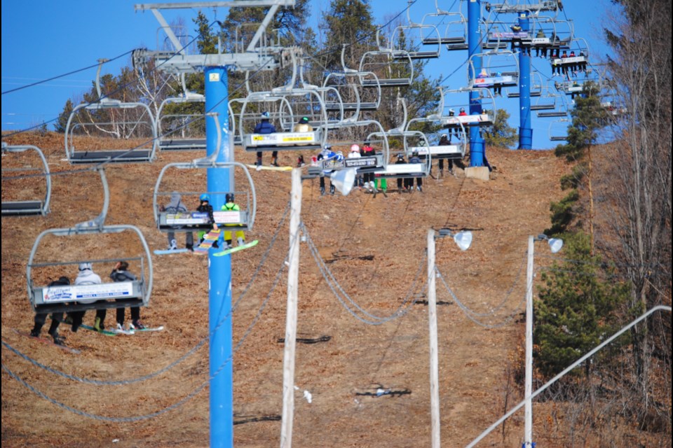 Spring has sprung at Laurentian Ski Hill.