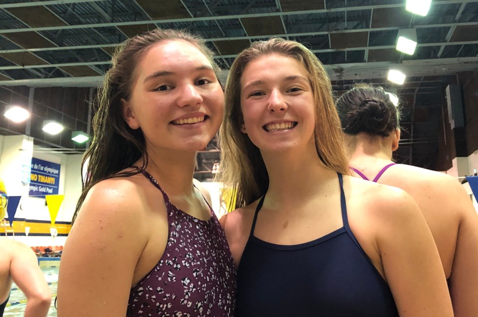 Two Titans swimmers test University waters - North Bay News