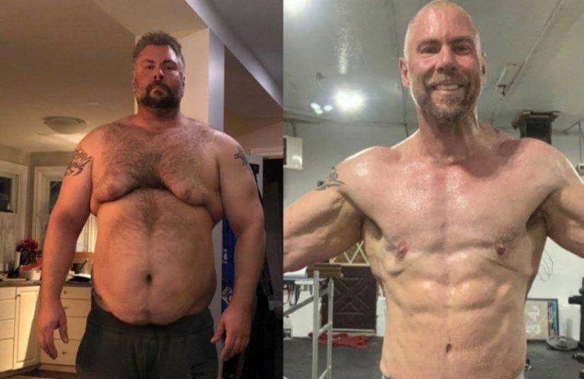 20210616 Blake Gauthier before and after 