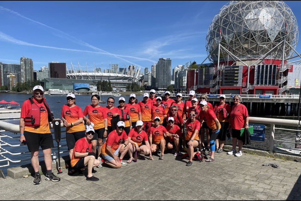 The Warriors won gold at a dragon boat festival in Vancouver.
