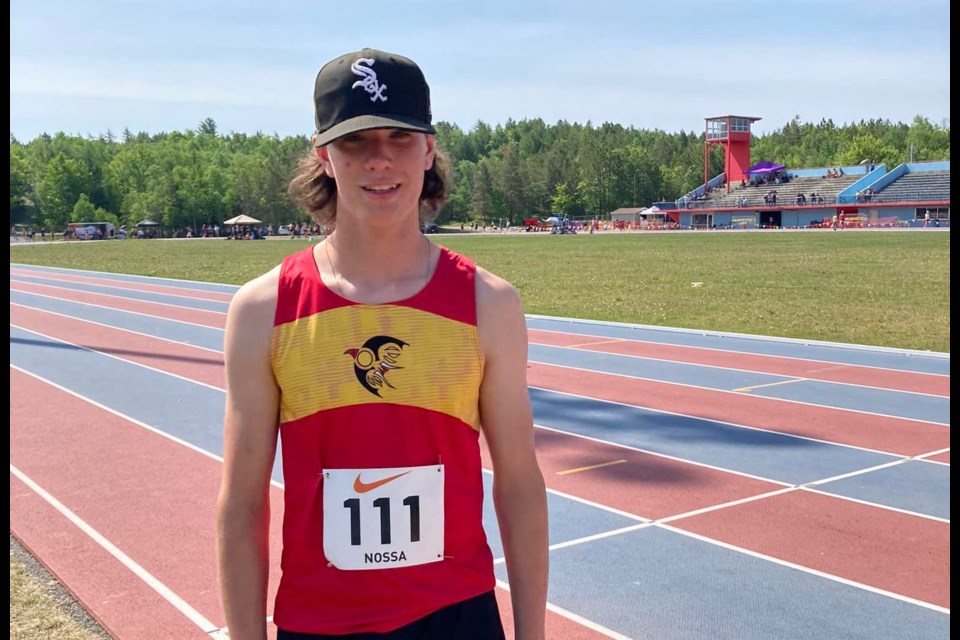 Chippewa’s Heath Bradley finished first in NOSSA Senior Men’s Discus. Photo courtesy Facebook. 