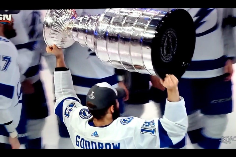 19 Barclay Goodrow Tampa Bay Lightning 2020 Stanley Cup Final Game