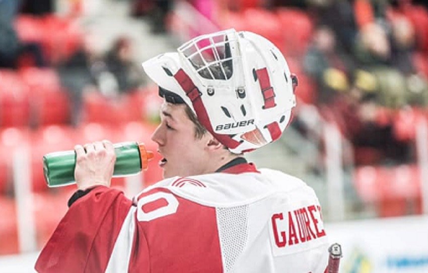 Corbeil's Ben Gaudreau as a member of Team Ontario at the 2019 Canada Games. Photo supplied.