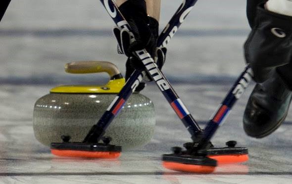 Curling stock