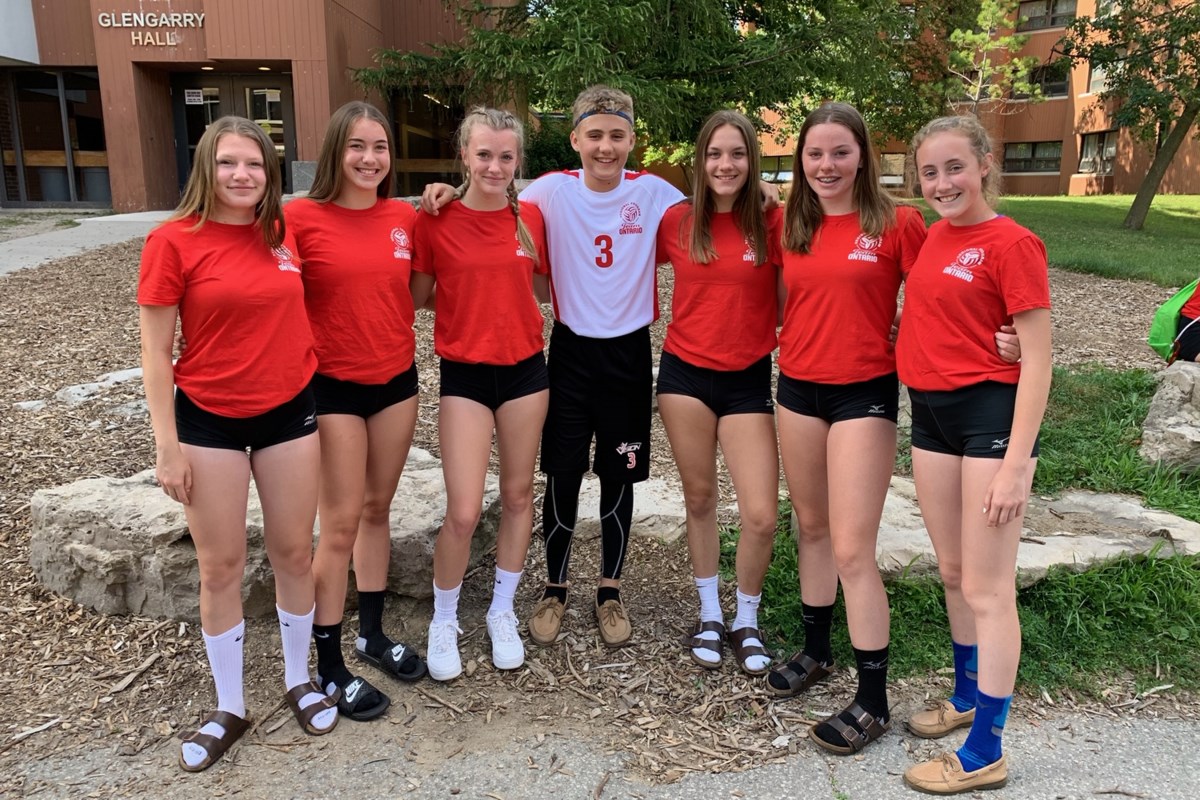 Six locals heading to high performance 14U Ontario Volleyball camp