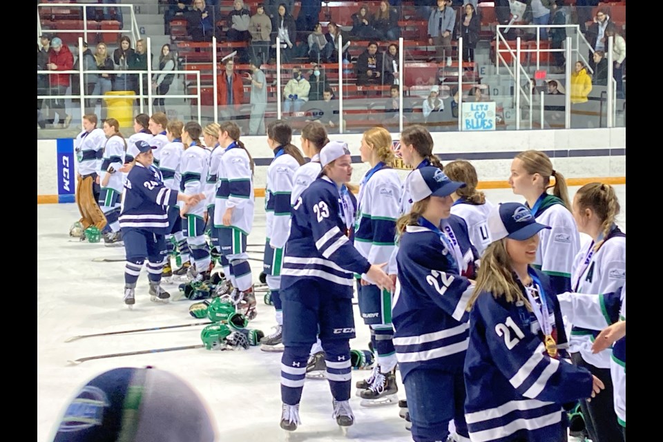 Heartbreaking handshakes again the Lakers on the wrong end of the McCaw Cup.  