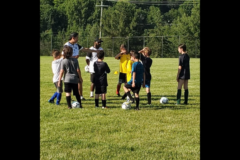 Yung Gunz Academy training session. Photo provided by Eric Yung. 