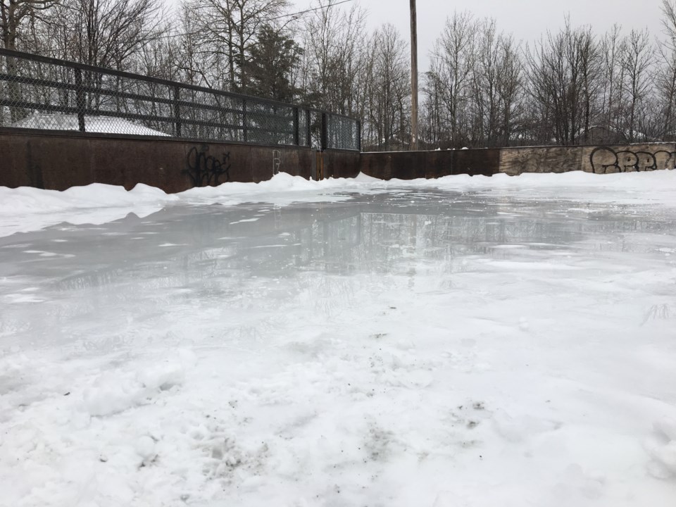outdoor rink closed graniteville north bay cd