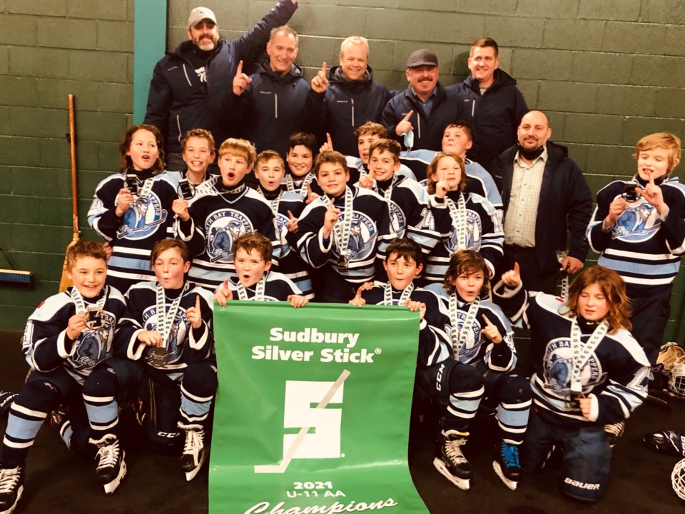 U11 Trappers win Sudbury Silver Stick North Bay News