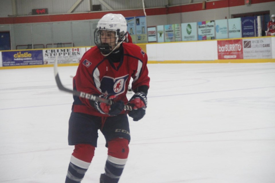 Jesse Lefebvre returns to the North Bay Trappers program, suiting up for the U18 squad in 2022-23. 