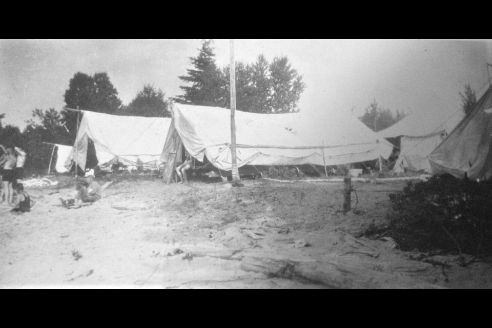 North Bay Rotary first started providing youth with camp experiences under canvas tents in the 1930s and 40s.