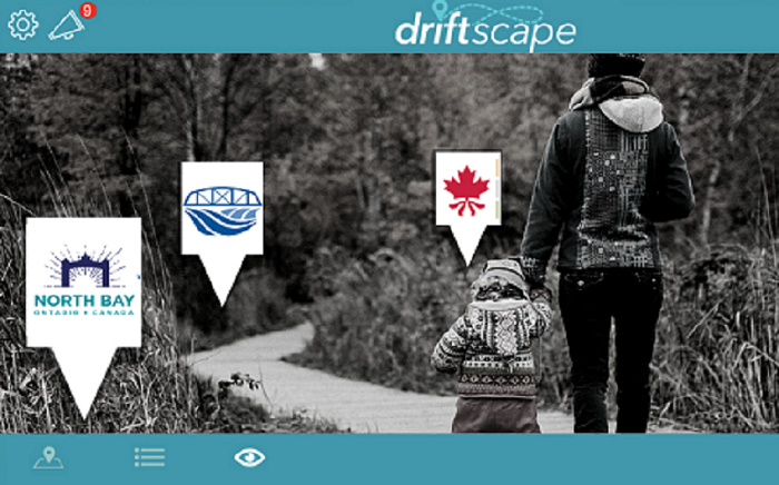 Tourism North Bay has announced a partnership with the Driftscape app. Photo supplied.