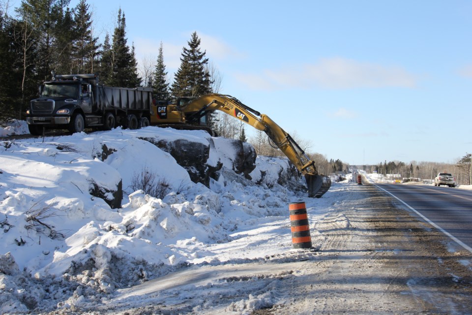 work has started on highway improvements at the 17/94 intersection. Jeff Turl/BayToday.