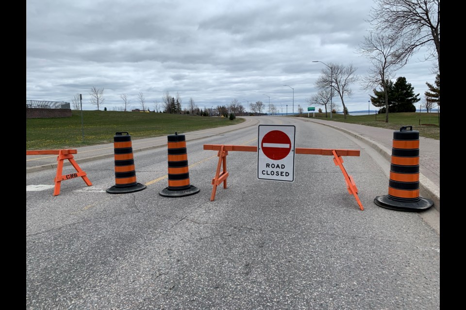 Memorial Drive will be close this weekend. Jeff Turl/BayToday.