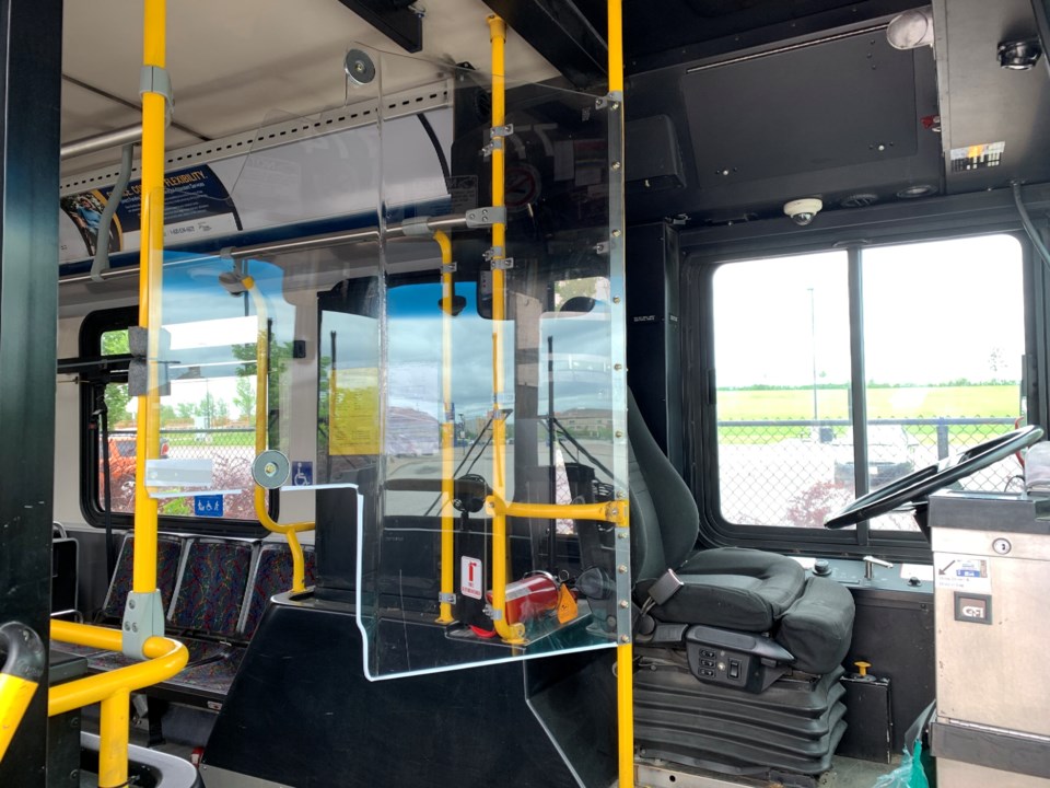20200609 transit bus north bay turl 2 plexiglass barrier