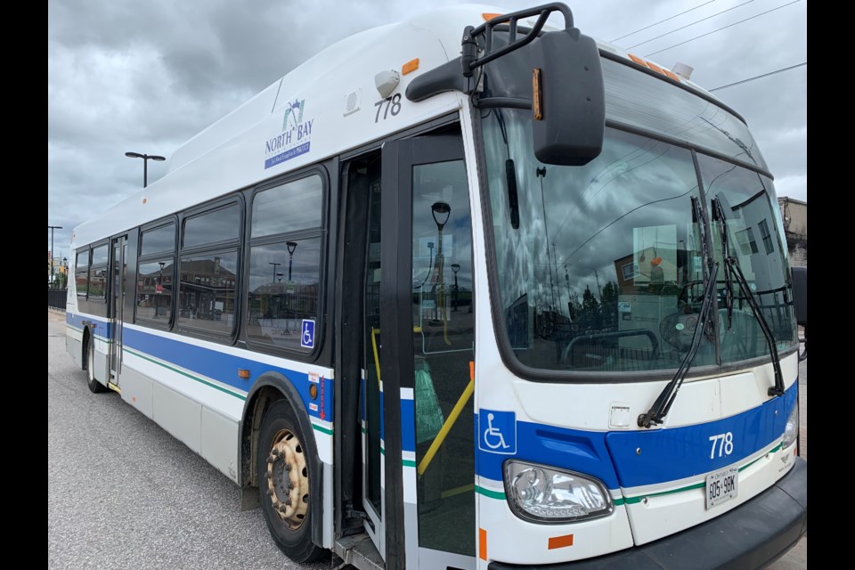 Passengers won't be required to wear masks on city buses yet. Jeff Turl/BayToday.