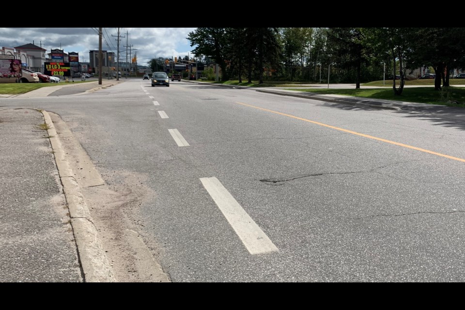 McKeown Ave. will become four lanes all the way to the roundabout. Chris Dawson/BayToday.