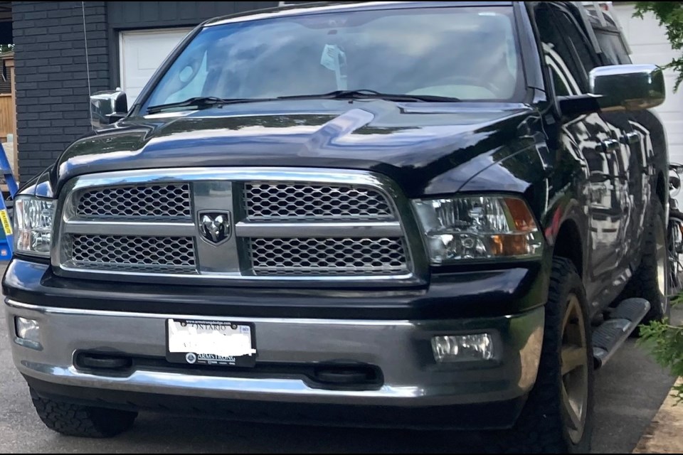 Stolen Dodge Ram pick-up truck