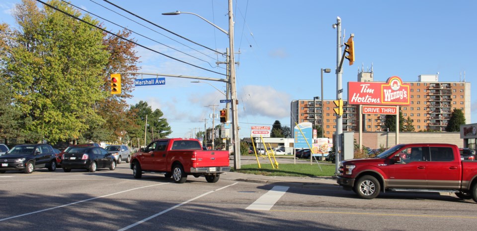 tim hortons entrance lakeshore and marshall turl 2016