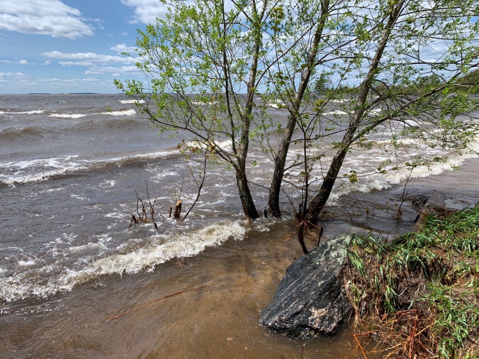 2019 lake nipissing shoreline erosion turl