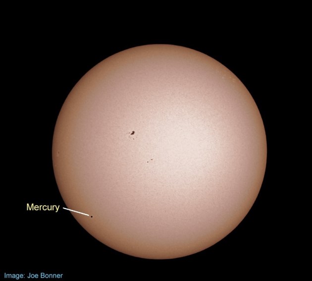 Mercury to Take a Rare 'Transit' of the Sun on Monday Mercury to Take a Rare 'Transit' of the Sun on Monday