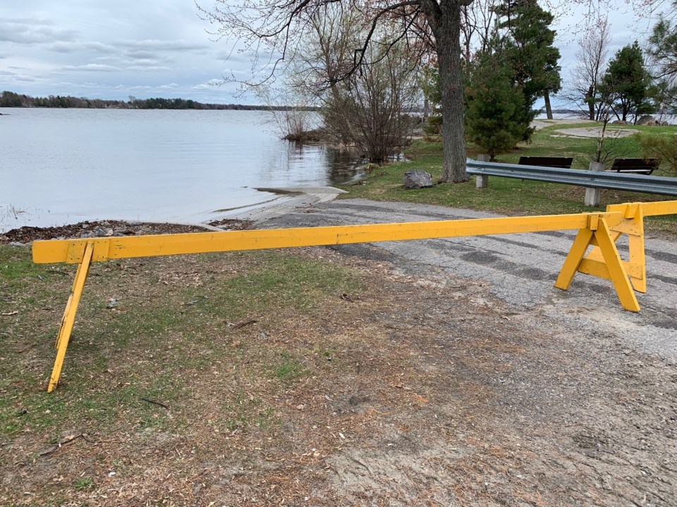 20190519 sunset park boat launch closed turl