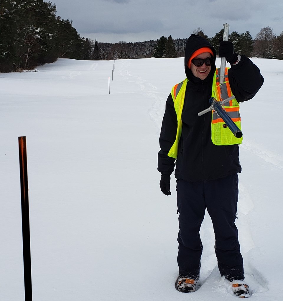 20191115 1st Snow Survey 2019 with Kurtis Romanchuk