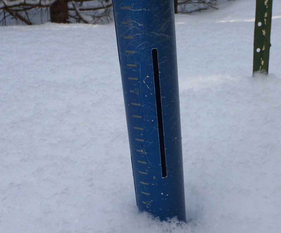 20220112 snow depth measurement