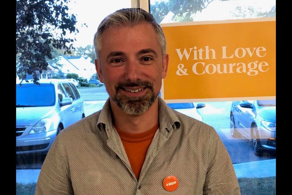 NDP Candidate for  Nipissing-Timiskaming, Rob Boulet