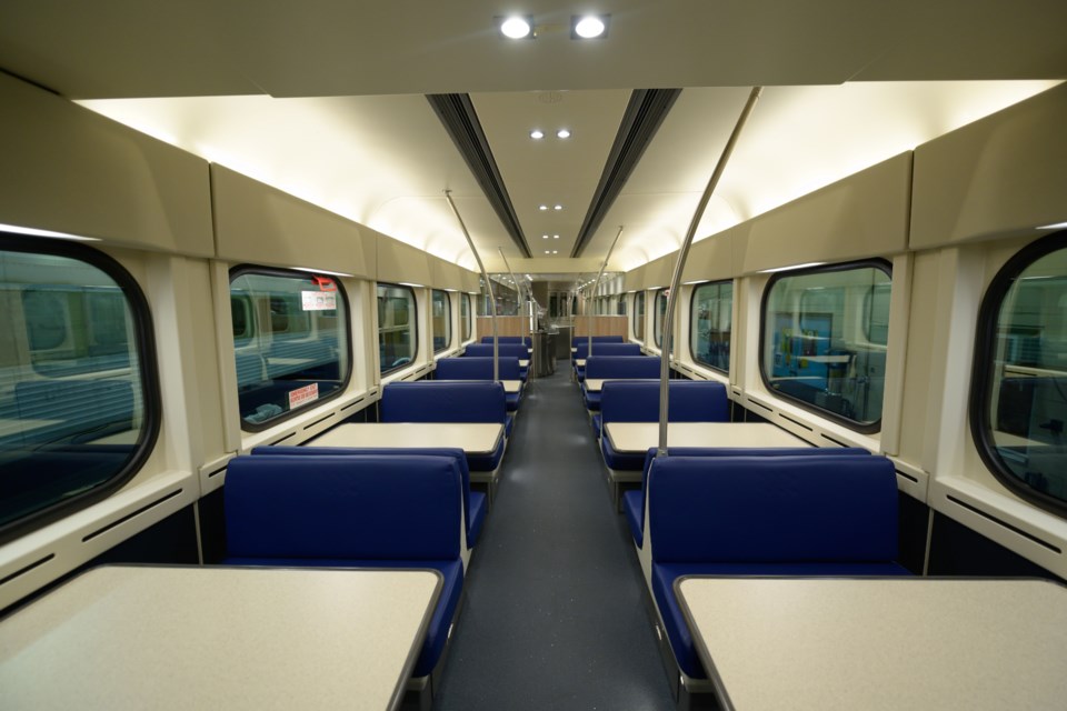New diner car for Polar Bear Express now in service
photo courtesy ONR