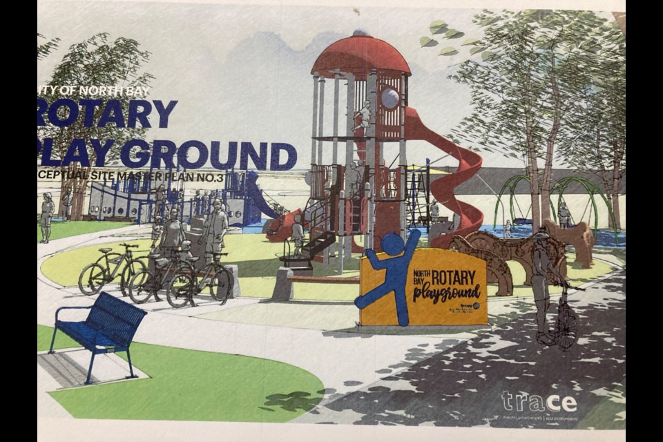 Conceptual design of Rotary Playground 