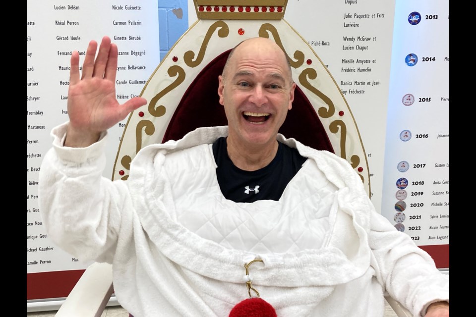 Dr. Rick Delisle surprised everyone as this years Bonhomme