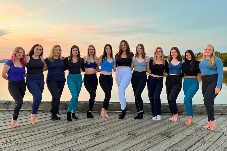 This year's Lakers Dance Team is ready to perform at the annual showcase this Saturday evening, at Nipissing University