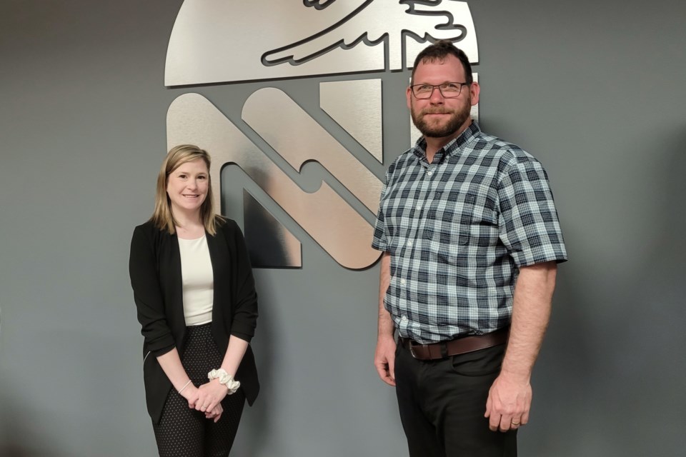 The NNDSB elected Ashley St. Pierre to become the Near North Board's new chair, and Howard Wesley will serve as vice chair
