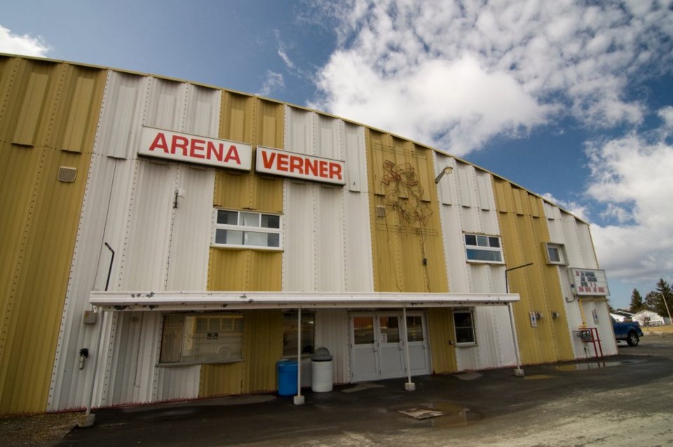 Verner Arena~ June 24 2021 ~from West Nipissing municipal page