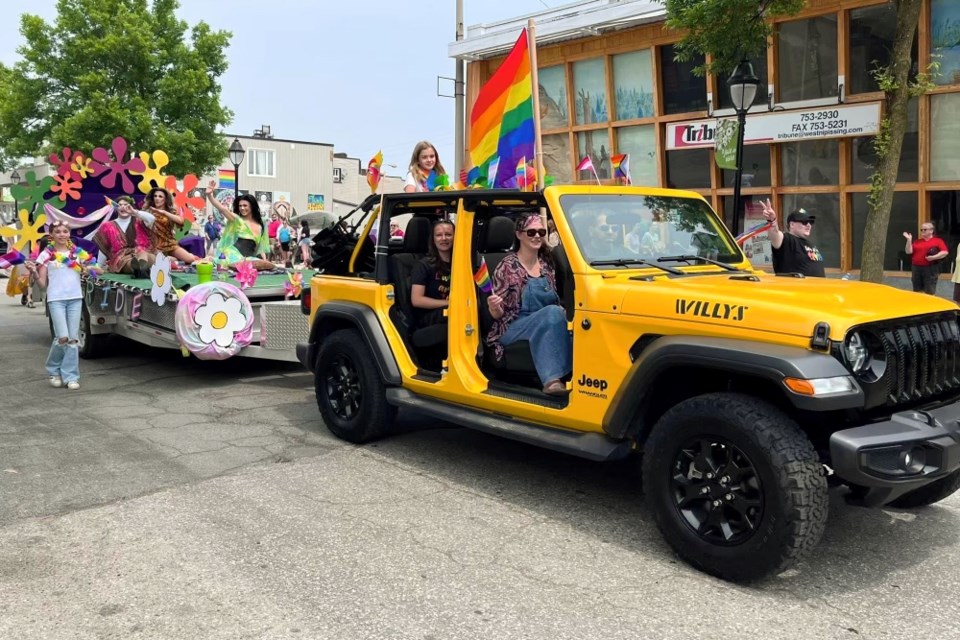 This could be you if you register for this year's Pride Parade in Sturgeon Falls