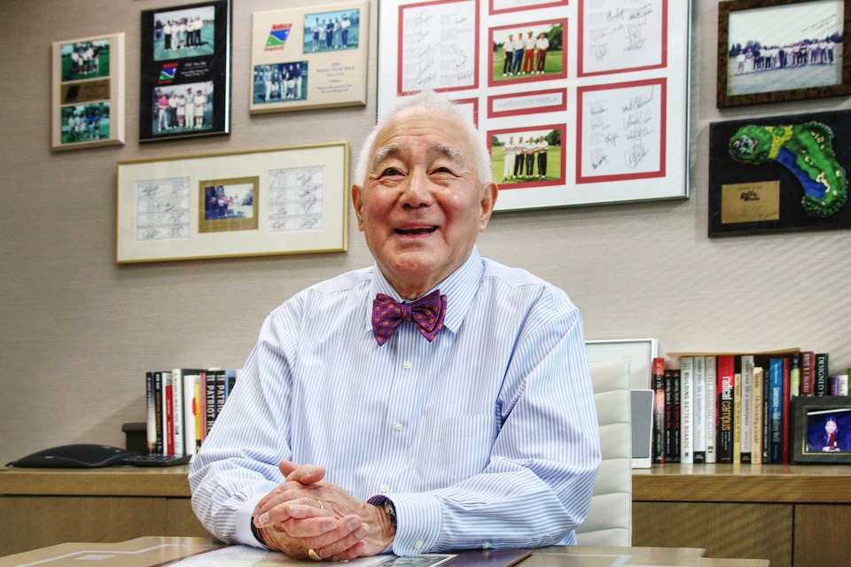 Brandt Louie, CEO and chairman of H.Y. Louie and London Drugs, and one of the most recognized entrepreneurs and philanthropists in Canada, at his Georgia Main Food Group headquarters in Burnaby.