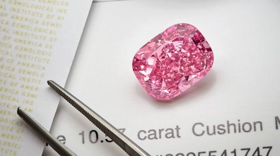 Eternal Pink diamond could fetch more than 35M at auction New West Record