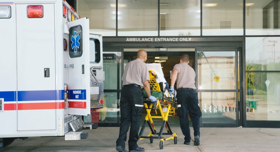 Ambulance entrance - getty - paul burns