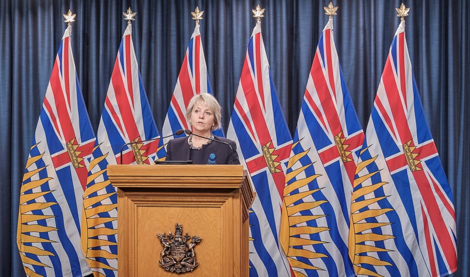 Bonnie with five flags