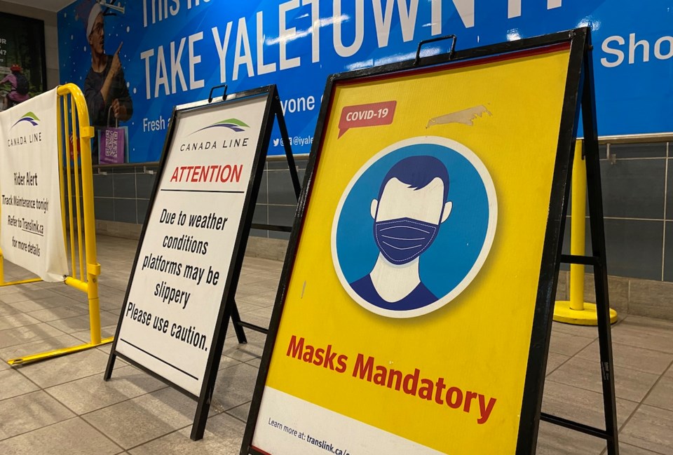 Mask mandatory skytrain - gk