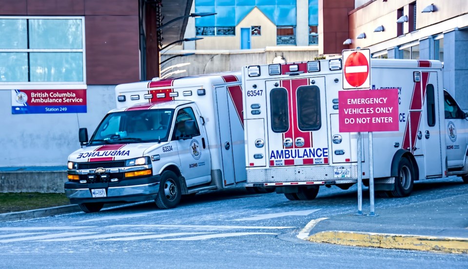 Ambulances in Surrey - cc
