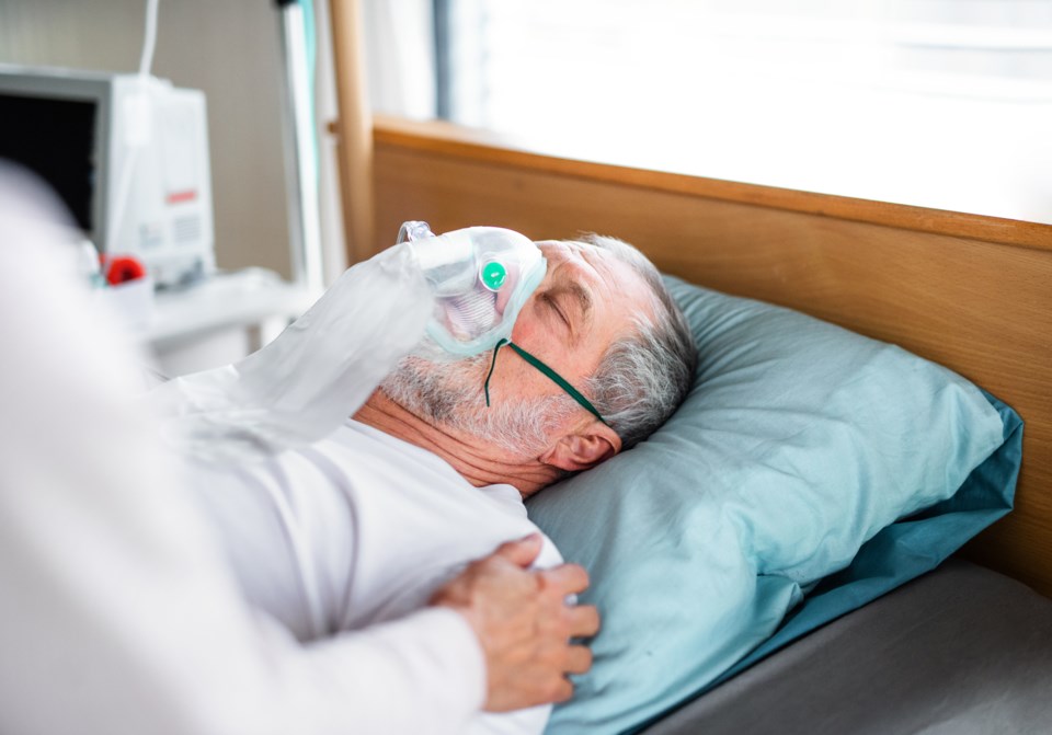 Covid hospital patient- getty images - halfpoint images