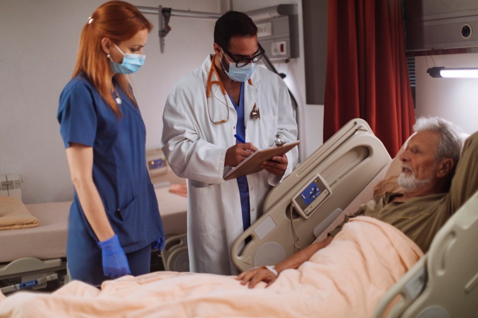 Hospital bed covid GettyImages- mihailomilovanovic 1356449456