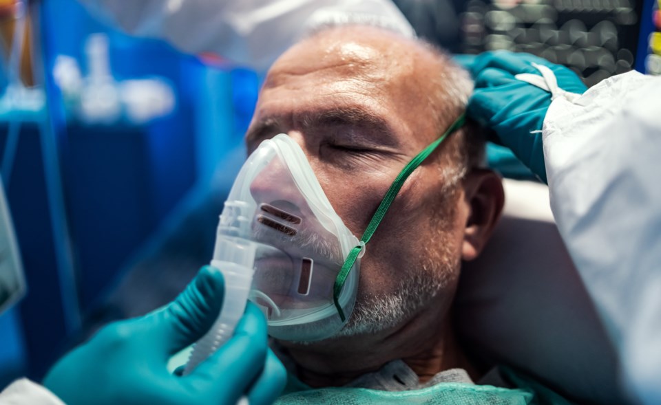 Hospital patient ventilator - getty