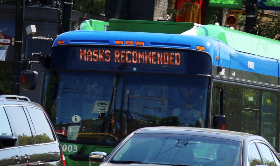 Masks recommended bus - rk